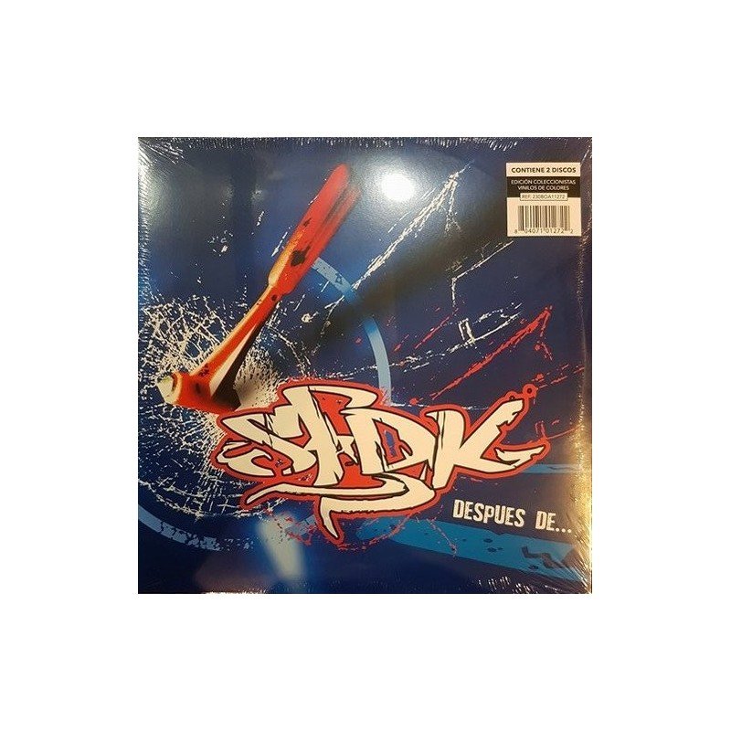 SFDK - DESPUES DE/ORIGINAL RAP COLOR VINILOS - 2 LP SFDK - DESPUES DE/ORIGINAL RAP COLOR VINILOS - 2 LP