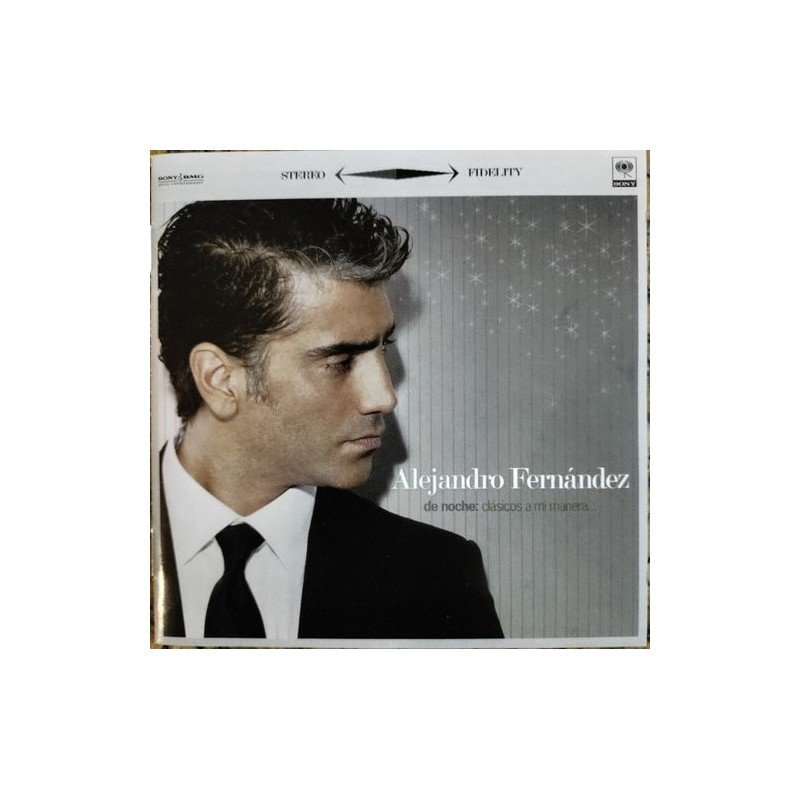 ALEJANDRO FERNANDEZ - DE NOCHE CLASICOS A MI MANERA - CD ALEJANDRO FERNANDEZ - DE NOCHE CLASICOS A MI MANERA - CD