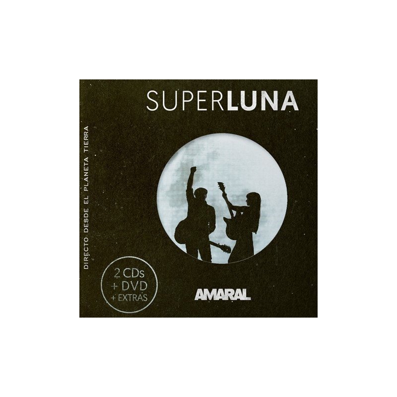 AMARAL - SUPERLUNA.DIRECTO DESDE EL PLANETA TIERR - 2CD+DVD AMARAL - SUPERLUNA.DIRECTO DESDE EL PLANETA TIERR - 2CD+DVD