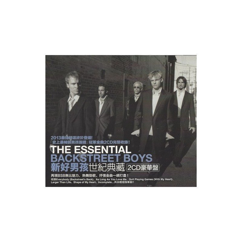 BACKSTREET BOYS - THE ESSENTIAL BACKSTREET BOYS - 2CD BACKSTREET BOYS - THE ESSENTIAL BACKSTREET BOYS - 2CD