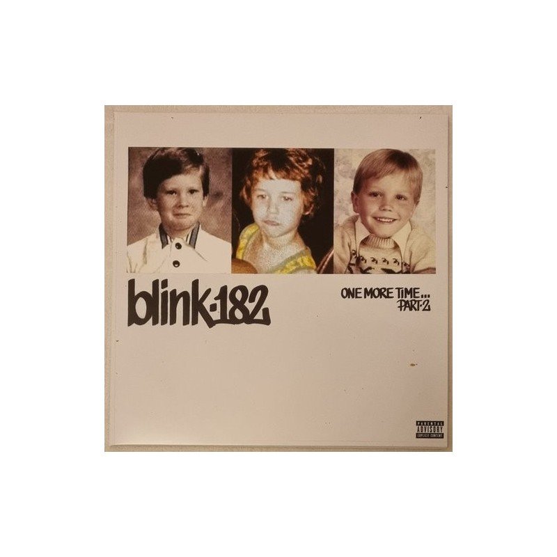 BLINK 182 - ONE MORE TIME...PART.2 (LP BLUE) - 2 LP BLINK 182 - ONE MORE TIME...PART.2 (LP BLUE) - 2 LP