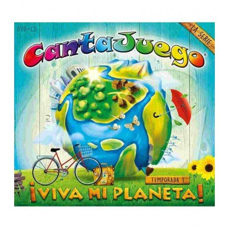 CANTAJUEGOS - VIVA MI PLANETA! - CD + DVD