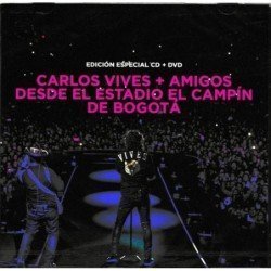 CARLOS VIVES - AMIGOS DESDE EL ESTADIO CAMPÍN DE BOGOTA - CD + DVD