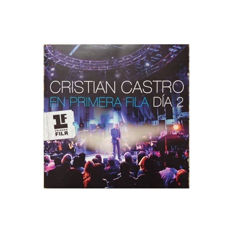 CRISTIAN CASTRO - EN PRIMERA FILA DIA 2 - CD + DVD CRISTIAN CASTRO - EN PRIMERA FILA DIA 2 - CD + DVD