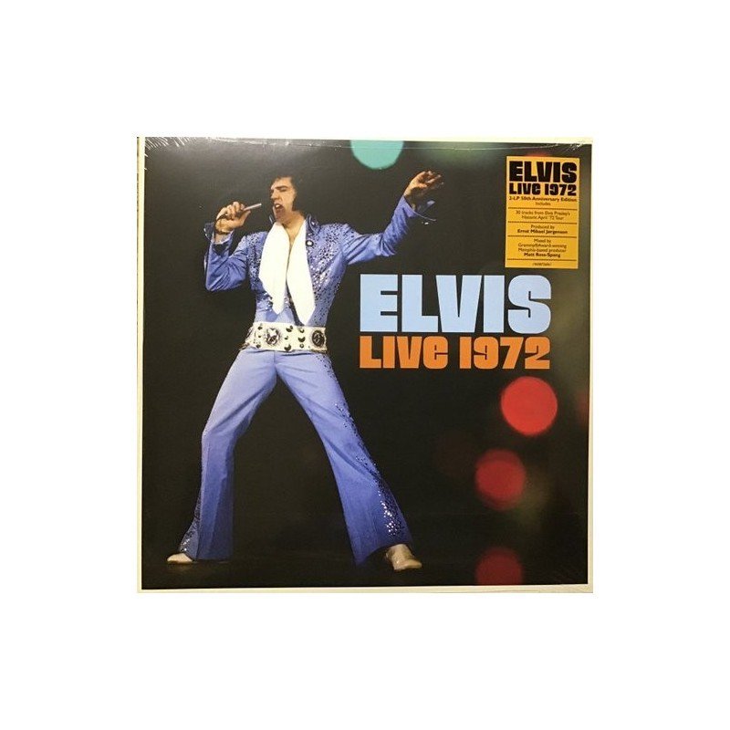 ELVIS PRESLEY - ELVIS LIVE 72 - 2 LP ELVIS PRESLEY - ELVIS LIVE 72 - 2 LP