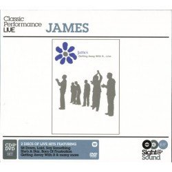 JAMES - GATTING AWAY WITH IT LIVE - CD + DVD
