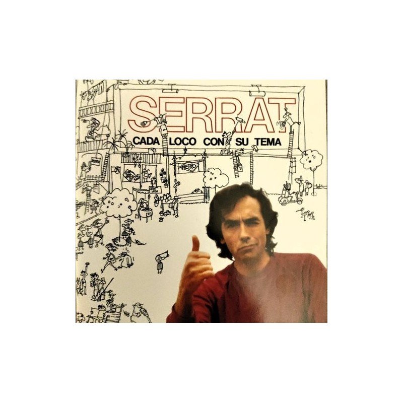 JOAN MANUEL SERRAT - CADA LOCO CON SU TEMA - CD JOAN MANUEL SERRAT - CADA LOCO CON SU TEMA - CD