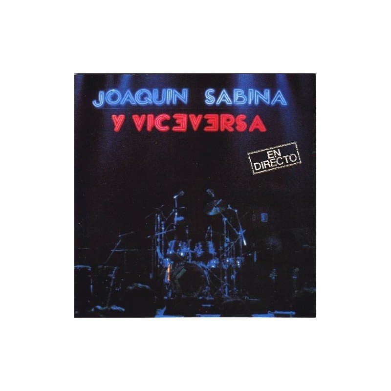 JOAQUIN SABINA - VICEVERSA DIRECTO DOBLE - CD JOAQUIN SABINA - VICEVERSA DIRECTO DOBLE - CD