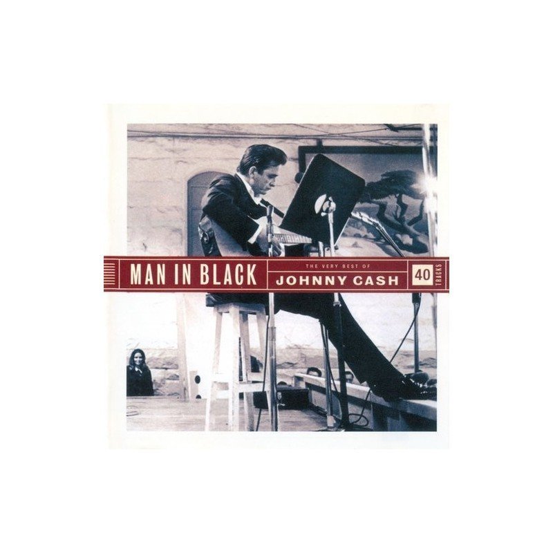 JOHNNY CASH - MAN IN BLACK VERY BEST OF - 2CD JOHNNY CASH - MAN IN BLACK VERY BEST OF - 2CD