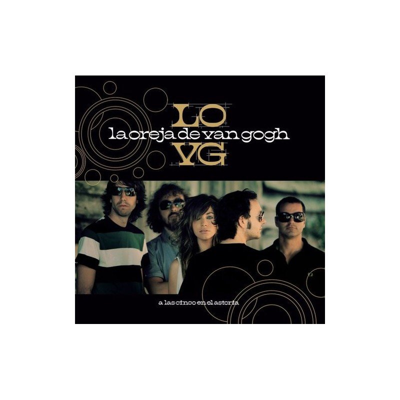 LA OREJA DE VAN GOGH - A LAS CINCO EN EL ASTORIA (LP COLOR) - LP LA OREJA DE VAN GOGH - A LAS CINCO EN EL ASTORIA (LP COLOR) - LP