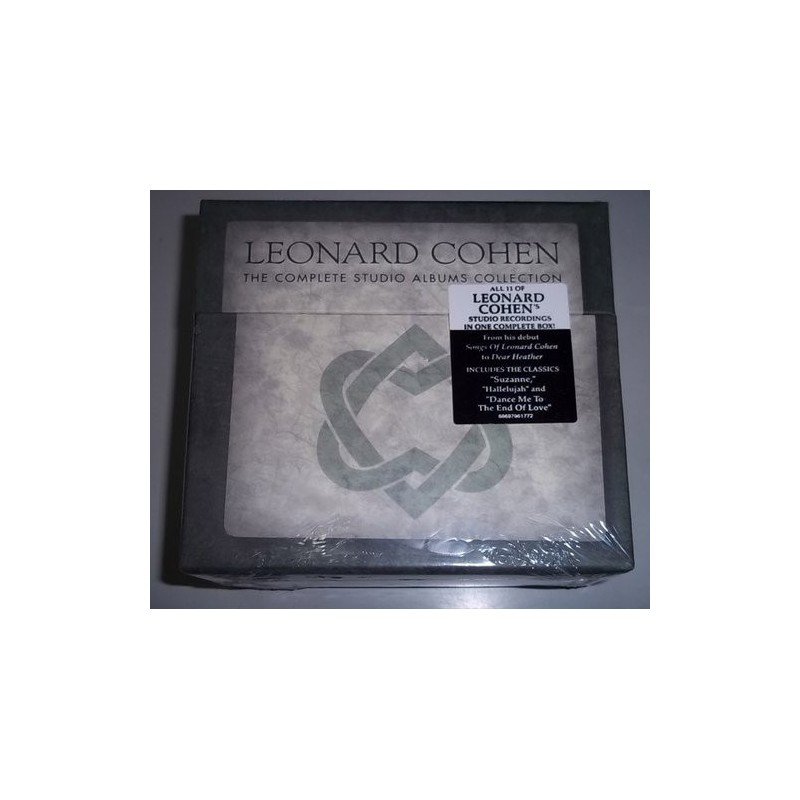 LEONARD COHEN - COMPLETE STUDIO ALBUMS - 11 CDS LEONARD COHEN - COMPLETE STUDIO ALBUMS - 11 CDS
