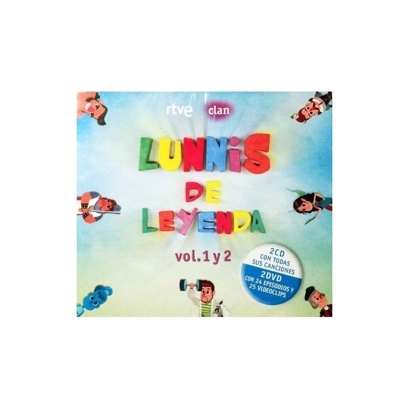 LOS LUNNIS - LUNNIS DE LEYENDA (EDICION REGALO) - 2CD+2DVD LOS LUNNIS - LUNNIS DE LEYENDA (EDICION REGALO) - 2CD+2DVD
