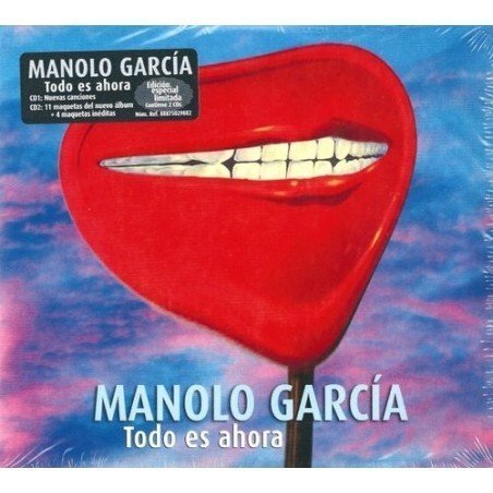 MANOLO GARCIA - TODO ES AHORA - 2CD
