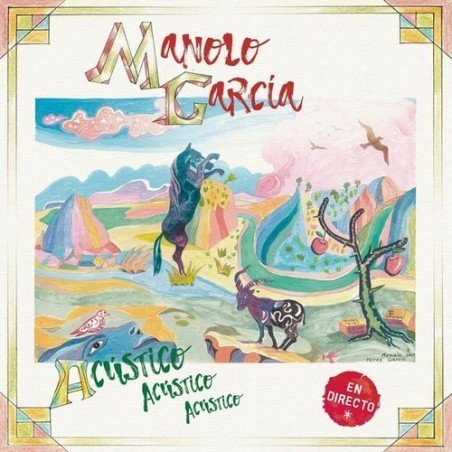 MANOLO GARCIA - ACÚSTICO ACÚSTICO ACÚSTICO (EN DIRECTO) - 2CD+2DVD
