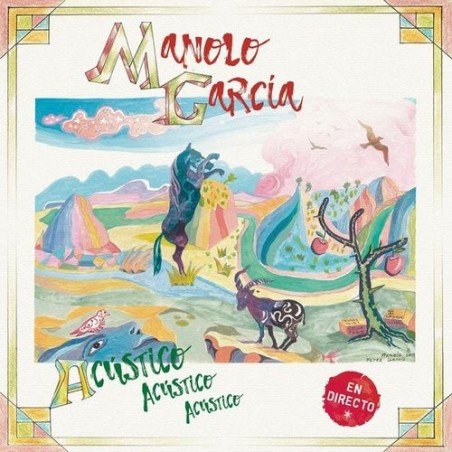 MANOLO GARCIA - ACÚSTICO ACÚSTICO ACÚSTICO (EN DIRECTO) - 2 LP