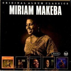 MIRIAM MAKEBA - ORIGINAL ALBUM CLASSICS - 5 CDS