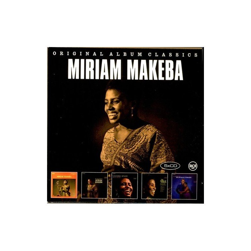 MIRIAM MAKEBA - ORIGINAL ALBUM CLASSICS - 5 CDS MIRIAM MAKEBA - ORIGINAL ALBUM CLASSICS - 5 CDS