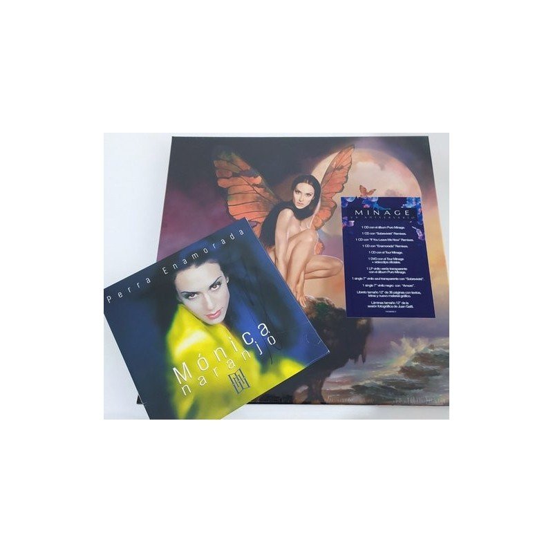 MONICA NARANJO - MINAGE 20 ANIVERSARIO (5CDS+DVD+LP+2 VIN MONICA NARANJO - MINAGE 20 ANIVERSARIO (5CDS+DVD+LP+2 VIN