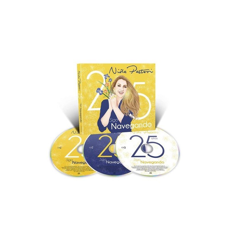NIÑA PASTORI - SIGO NAVEGANDO (25 AÑOS) - 3CD NIÑA PASTORI - SIGO NAVEGANDO (25 AÑOS) - 3CD