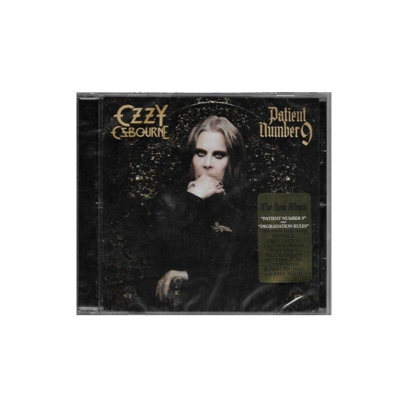 OZZY OSBOURNE - PATIENT NUMBER 9 - CD OZZY OSBOURNE - PATIENT NUMBER 9 - CD