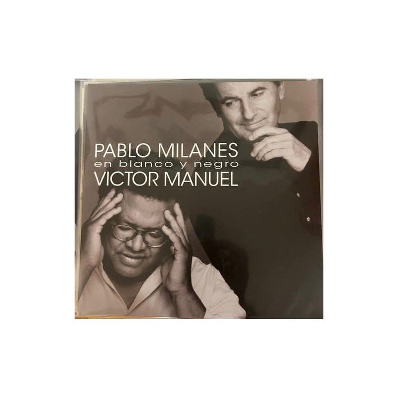 PABLO MILANES & VICTOR MANU - EN BLANCO Y NEGRO - 2 LP PABLO MILANES & VICTOR MANU - EN BLANCO Y NEGRO - 2 LP
