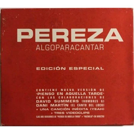 PEREZA - ALGO PARA CANTAR - CD