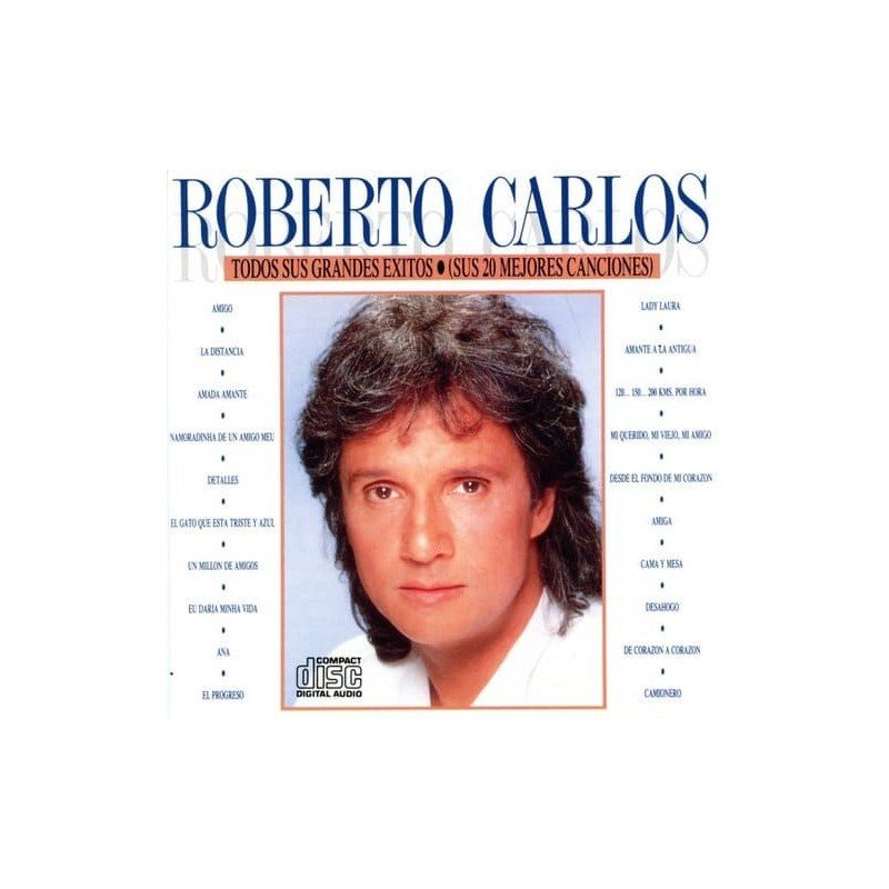 ROBERTO CARLOS - SUS 20 MEJORES CANCIONES - CD ROBERTO CARLOS - SUS 20 MEJORES CANCIONES - CD
