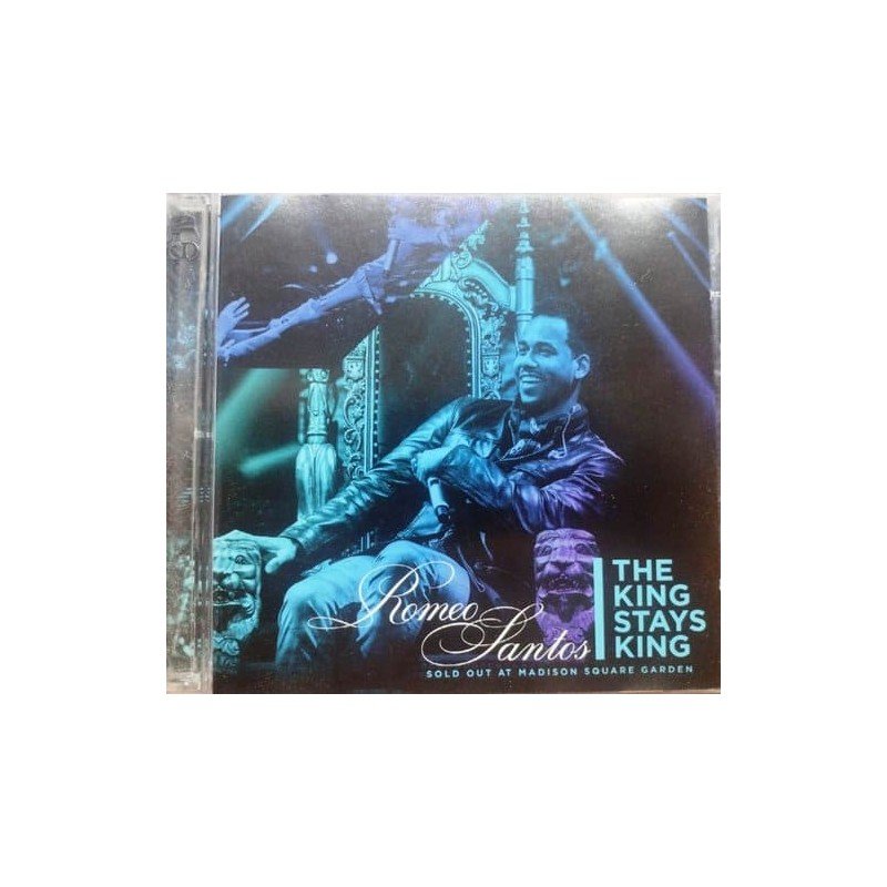 ROMEO SANTOS (VOZ AVENTURA) - THE KING STAYS KING/SOLD OUT AT MADISON S - CD + DVD ROMEO SANTOS (VOZ AVENTURA) - THE KING STAYS KING/SOLD OUT AT MADISON S - CD + DVD