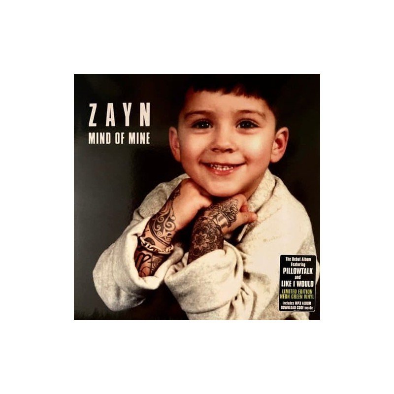 ZAYN (EX ONE DIRECTION) - MIND OF MINE - LP ZAYN (EX ONE DIRECTION) - MIND OF MINE - LP