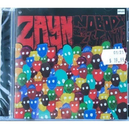 ZAYN (EX ONE DIRECTION) - NOBODY IS LISTENING - CD