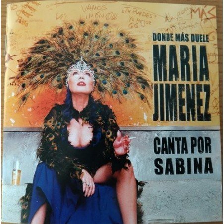 MARIA JIMENEZ - DONDE MAS DUELE/CANTA POR SABINA - CD REED