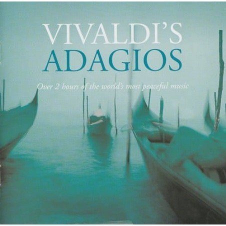 VIVALDI - ADAGIOS/OVER 2HOURS OF THE WORLDS MOST - CD