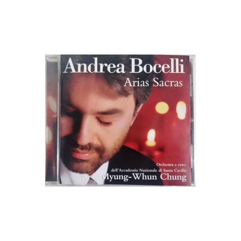 ANDREA BOCELLI - SACRED ARIAS - CD ANDREA BOCELLI - SACRED ARIAS - CD