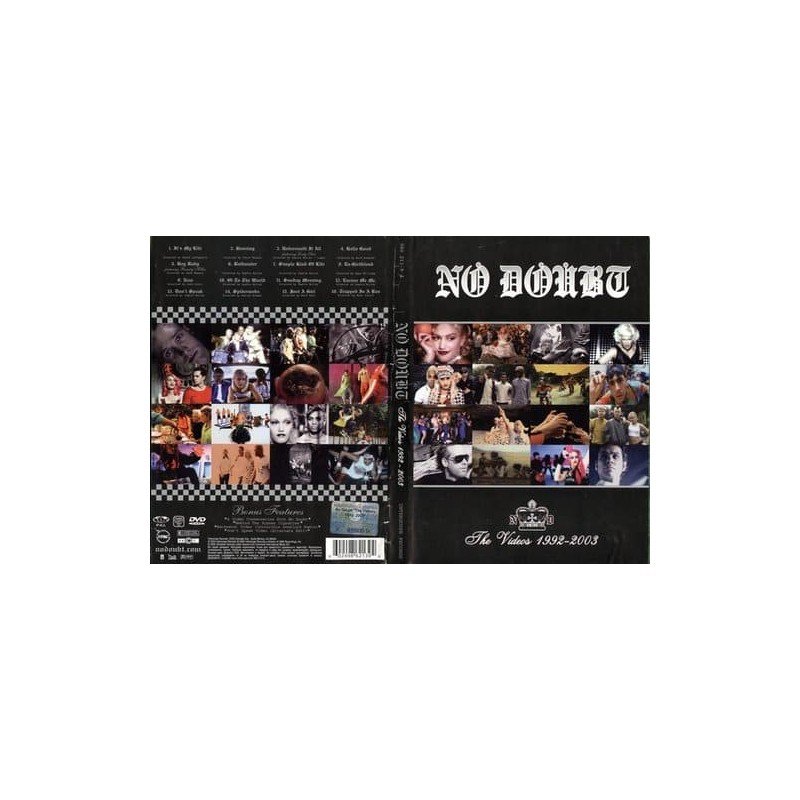 NO DOUBT - THE VIDEOS 1992/2003 (DVD - DVD NO DOUBT - THE VIDEOS 1992/2003 (DVD - DVD