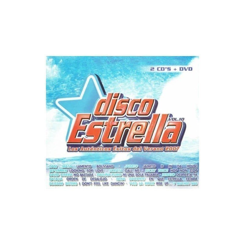 DISCO ESTRELLA - DISCO ESTRELLA 2007 - 2CD+DVD DISCO ESTRELLA - DISCO ESTRELLA 2007 - 2CD+DVD