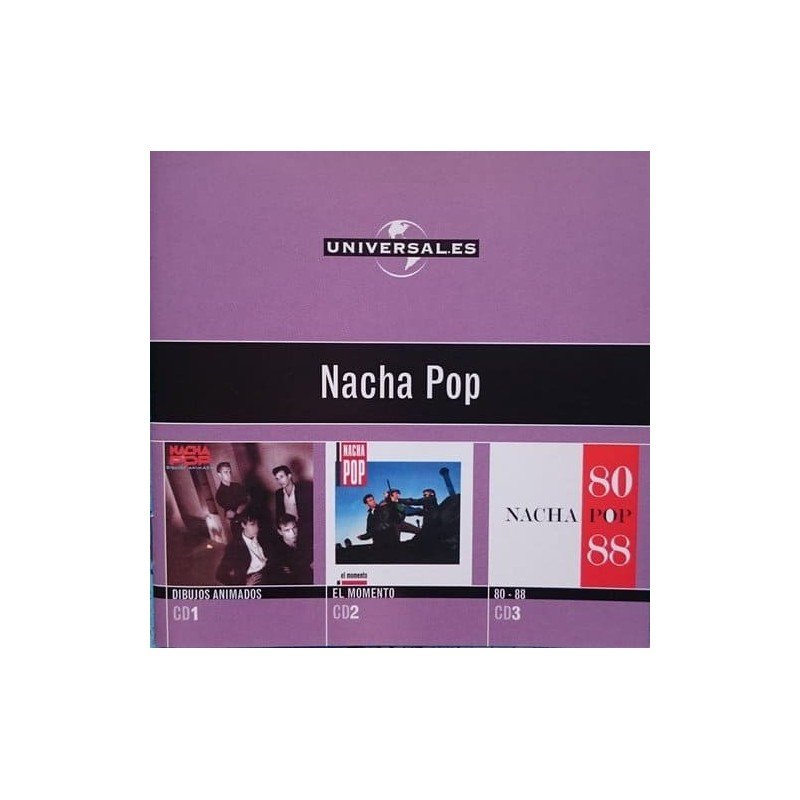 NACHA POP - UNIVERSALES - 3CD NACHA POP - UNIVERSALES - 3CD