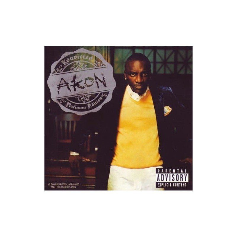 AKON - KONVICTED PLATINUM - CD CRIST AKON - KONVICTED PLATINUM - CD CRIST