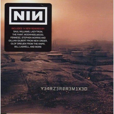 NINE INCH NAILS - Y34RZ3R0R3MIX3D - CD + DVD