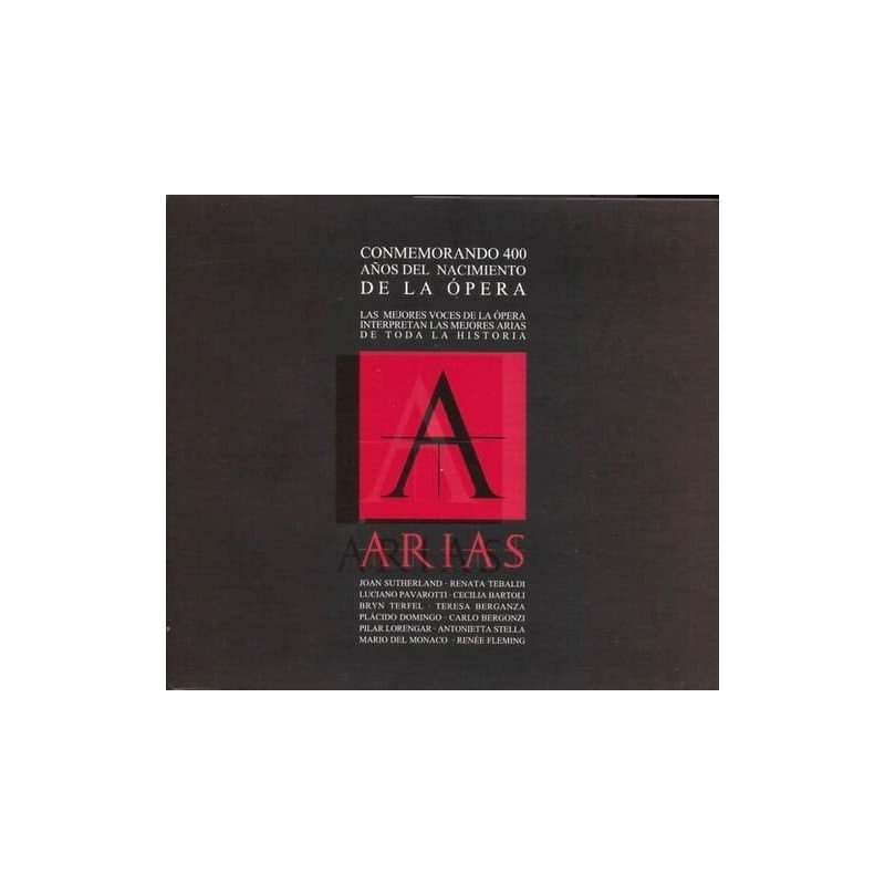 ARIAS - VARIOS ARTISTAS - 2CD ARIAS - VARIOS ARTISTAS - 2CD