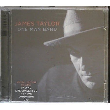 JAMES TAYLOR - ONE MAND BAND - CD + DVD