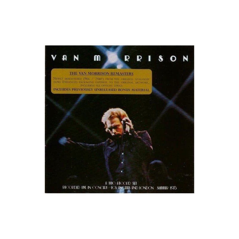 VAN MORRISON - IT´S TOO LATE TO STOP NOW (REED) - 2CD VAN MORRISON - IT´S TOO LATE TO STOP NOW (REED) - 2CD
