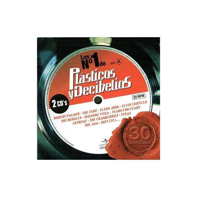 NUMEROS 1 PLASTICOS Y DECIBE - VARIOS NUMEROS 1 PLASTICOS Y DECIBELIOS - 2CD NUMEROS 1 PLASTICOS Y DECIBE - VARIOS NUMEROS 1 PLASTICOS Y DECIBELIOS - 2CD