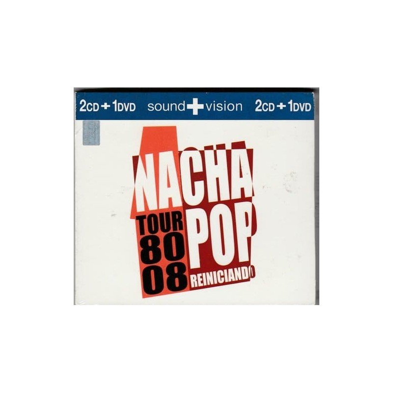 NACHA POP - TOUR 80/08 REINICIANDO - CD + DVD NACHA POP - TOUR 80/08 REINICIANDO - CD + DVD