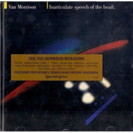 VAN MORRISON - INARTICULATE SPEECH OF THE HEART REED. - CD