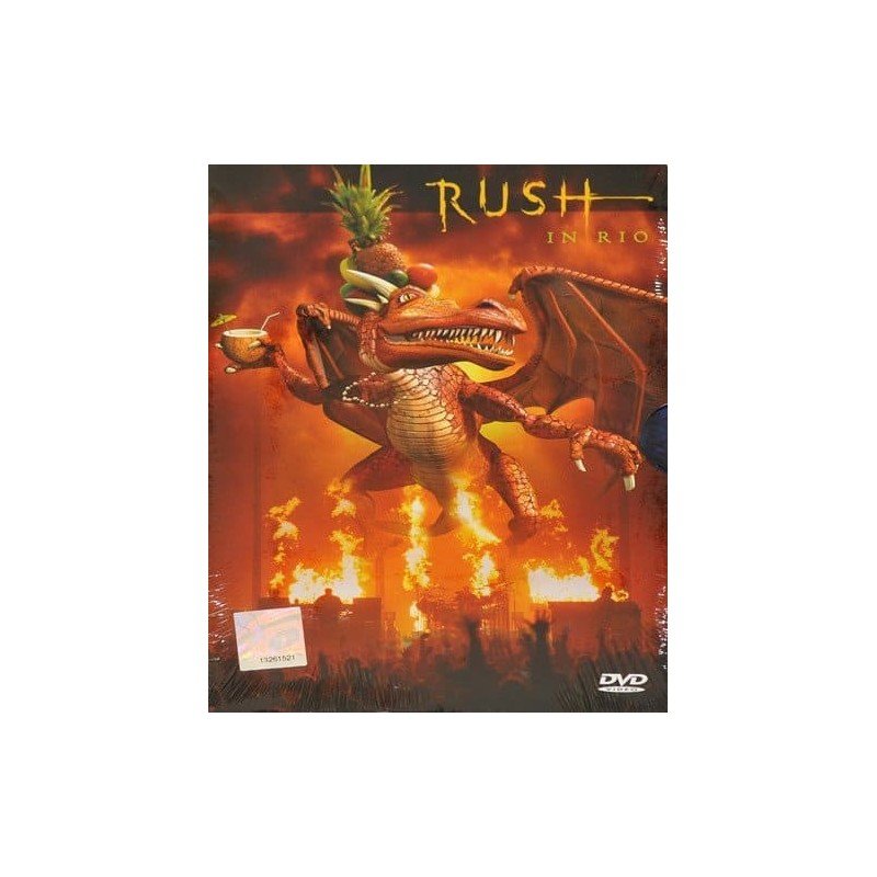 RUSH - ON RIO - DVD RUSH - ON RIO - DVD