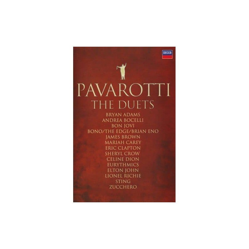 LUCIANO PAVAROTTI - THE DUETS - DVD LUCIANO PAVAROTTI - THE DUETS - DVD