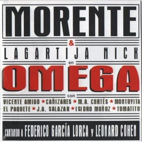 ENRIQUE MORENTE & LAGARTIJA - OMEGA - CD