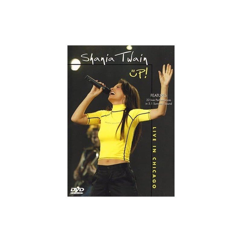 SHANIA TWAIN - UP LIVE IN CHICAGO - DVD SHANIA TWAIN - UP LIVE IN CHICAGO - DVD