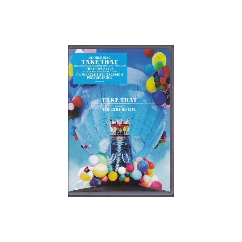 TAKE THAT - THE CIRCUS LIVE - 2 DVD TAKE THAT - THE CIRCUS LIVE - 2 DVD