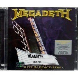 MEGADETH - RUST IN PEACE LIVE - CD + DVD